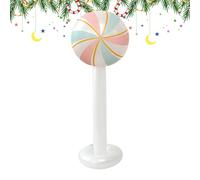 Inflatable Candy,Large Blow up Balloons - Lollipop Christmas Inflatables | for Room Front Door New Year Patio Garden Indoor Outdoor Lawn Home Porch