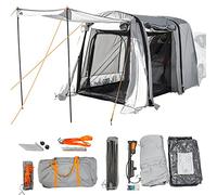 Inflatable Car Awning Tent Folding Portable Tailgate Tent with Carry Bag, 210D Oxford Cloth Waterproof and Sunscreen, 3 Minutes Quick Installation for Jeep/SUV/Truck/Van Outdoor Camping Travel