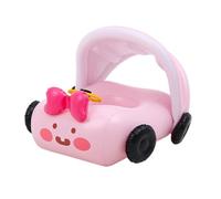 Inflatable Car Float - Pool Float with Umbrella for Water Games | Comfortable Equipment for Family, Friends, Colleagues - Leisure Beach Summer