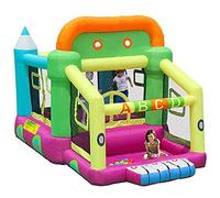 inflatable castle, Bouncy Castles Indoor Small Colored Ball Toy Pool Large Play Fence Toys
