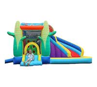 inflatable castle, Durability Inflatable Bounce House Premium Quality Bouncy Castle Roomy Durable Jumping Room for Outdoor Backyard