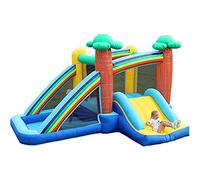 inflatable castle, Realistic and Cute Bouncy Castle Outdoor Inflatable Bounce House Stability and Durability Jumping with Blower