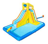 inflatable castle, Thicken Bouncy Castle Inflatable Bounce House Full of Fun Water Pool Slide Activity Center Sets Up in Seconds Climbing Wall