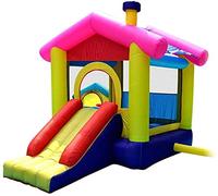 Inflatable castles, Bouncy Castle Home Trampoline Large Inflatable Garden Bouncer Bounce House
