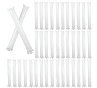 Inflatable Cheer Sticks - 23.62 Inches PP Noise Maker | Party Sports Props - 40pcs Bam Bam Clappers Lightweight Durable Inflatable Rods for Concerts Festivals Competition Birthday Weddings Out