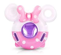 Inflatable Children Swim Safe Seat Float Ring,Toddler Swimming Float,Baby Swimming Float White Mouse Inflatable Baby Pool Float Ring With Safety Seat And The Armrest Anti-Flip Tail Infant Swim Seat