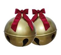 Inflatable Christmas Ball, 2PCS 23.6 Inch PVC Giant Christmas Balls with 2PCS Big Red Bow Christmas Inflatables Christmas Ornaments for Christmas Decorations Outdoor