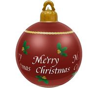 Inflatable Christmas Ball,Giant Christmas Baubles,PVC Waterproof Blow Up Ball,Outdoor Reusable Ornaments Balls for Home Garden Xmas (1)