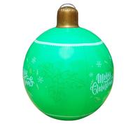 Inflatable Christmas Ball - Large Christmas Balls, Giant Holiday Ornament | Portable Festive Inflatable Outdoor Decoration, Reusable Snowman Baubles Decorations For Holiday Garden Lawn