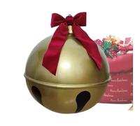 Inflatable Christmas Ball - PVC 17.7 Inch | WaterproofChristmas Inflatable Ball Decor | Giant Jingle Bell For Fun Garden, Yard, Patio Decoration Wedding Festival Tree