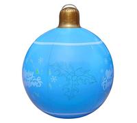Inflatable Christmas Ball, PVC Reusable Big Christmas Ornaments Balls, Giant Blow Up Ball Decorations, Hanging Decorations For xmass With Multicolor, Outdoor Decoration For Garden, Walkway, Entryway