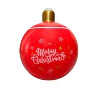 Inflatable Christmas Ball, Waterproof PVC, 50x50cm, Giant Outdoor Christmas Decoration, Blow Up Holiday Ornament, Weather-Resistant Display, for Lawn and Yard