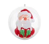 Inflatable Christmas Balloons - Festive Decorations with Inflatable Santa Claus Ball | Inflatable Christmas Ball, for Indoor Outdoor Sill Parties Patio Meadows Porches Gardens Courtyards