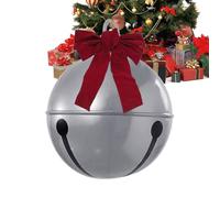 Inflatable Christmas Ornaments - Giant Bow Bell Inflatables Christmas Decorations,Weatherproof Party Decorations for Lawn Pathway Garden Yard Porch Living Room Bedroom Office Indoor