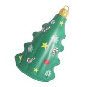 Inflatable Christmas Ornaments - PVC Giant Blow up Tree Pendant for Yard | Christmas Themed Decorations | for Lawn Porch Patio Outdoor Parties Courtyard Garden Holiday Windowsills