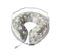 Inflatable Collar With Clear Baffle Adjustable And Comfortable Prevents Licking And Biting Suitable For Wound Recovery Dog Collars For After Large Small Cone Small