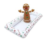 Inflatable Cool Box for Table | Holder with Cooling for Food and Drinks - in the Shape of a Gingerbread Man for Hot Weather Conditions, Parties, BBQ, Picnic, Indoor and Outdoor, by the Pool and in