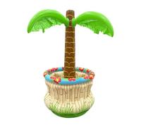 Inflatable Cooler for Parties - Floating Beach-Themed Decorations | Inflatable Palm Tree Cooler | for Children Adults Water Beverage Coffee Beer Summer Indoor Outdoor Party