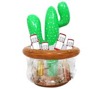 Inflatable Cooler for Parties - Pool-Ready Cactus Inflatable Cooler,Pool Ice Bucket for Cactus Party Decorations, Summer Party Fun at the Swimming Pool