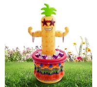 Inflatable Cooler Party Set Kit, 48 Inch Pineapple Drink Cooler System Pack, Hawaiian Theme Beverage Tub Design Kit, Portable Insulated PVC Build Material, Party Use, BBQ Beach Bar Summer Vacation Bir