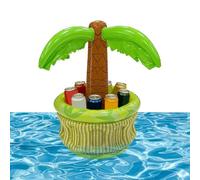 Inflatable Cooler | Portable Floating Ice Bucket - Palm Tree Decorations Inflatable Drink Holder,for Children Adults Water Beverage Coffee Beer Summer Indoor Outdoor Party
