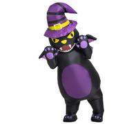 Inflatable Costume for Adult Cat Witch Blow up Costumes Men/Women Funny Halloween Full Body Adults Suit Clown Cosplay Party PUBK