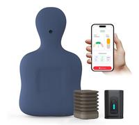 Inflatable CPR Manikins, XFT CPR Dummy Training Set with Compression Feedback Device, AED Training Kit, Air Pump for Group Practice (Includes Air Pump) - XFT-2017