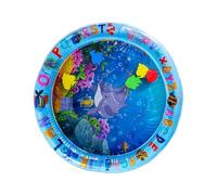 Inflatable Crawling Water Pad Baby Visual Stimulation Toy and Leakproof Design for Early Motor Skills Development Exercise Mat Built-in Floating Toy
