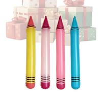 Inflatable Crayons - Inflatable Party Prop | 41.3 Inches Large Balloons | for Preschool Graduation Birthday Carnival Festival Classroom Kindergarten
