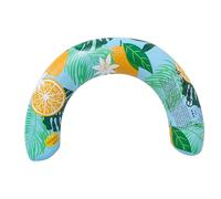 Inflatable Curved Swimming Pool Swimming Inflatable Pool Floats Curved | Ergonomic Elastic Leak Proof | Funny Beach Floats Rings - For Adult Summer Vacation Beach Swim Water Games Travel Supplies