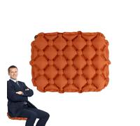 Inflatable Cushion - Lightweight Portable Travel Seat Cushion for Airplane, Camping Gear Chair Pad, Car and Truck Driver Seats Mat Road Trips, Hiking, Backpacking, Stadium, Outdoor Indoor Use