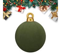 Inflatable Decoration Balls,60 Centimeter Flocked Balls Set | Giant Flocked Christmas Decorations - Suitable For Home, Workplace, Dance Party, Garden, Indoor, Garden, Lawn, Outdoor, Patio