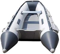 Inflatable Dinghy Boat Set for 6-Person, 10.8 ft, PVC Material with Oars, Traction Rope, Cushion & Air Pump - Outdoor Recreation