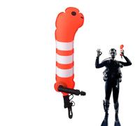 Inflatable Diving Buoy - 27x9x9cm Mini Cartoon Animal-Shaped Surfacee Marker Buoy | Lightweight 210d Nylon Tpu Scubaa Float | Snorkeling Safety Equipment Open Water Diving Gear