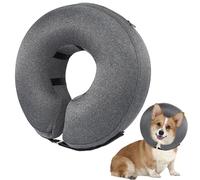 Inflatable Dog Cone Collar Alternative After Surgery - Soft Pet Recovery Collar & Cone for Large Medium Small Dogs to Stop Licking, Protective Dog Neck Donut Collar Does Not Block Vision E-Collar, M