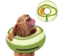 Inflatable Dog Cone Collar for After Surgery - Soft Dog Neck Donut Collar to Prevent Licking, Adjustable Dog Recovery Cone Suitable for Small, Medium, Large Dogs (Avocado,XL)