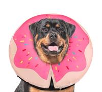 Inflatable Dog Cone - Donut Pink XL