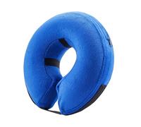Inflatable Dog Cones, Adjustable Comfort, 25-32cm, Soft Inflatable Cone, Protective Bath Care Collar, Waterproof Breathable, for Puppies Healing, Outdoor Travel