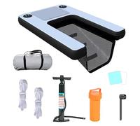 Inflatable Dog Pool Ramp, Non-slip Water Ladder for Safe Swimming Access from Pontoon, Lakes, Docks, Summer Pet Gear