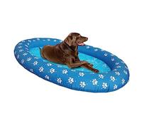 Inflatable Dog Swimming Float For Puppy Funny Swim Party Game Large Swimming Floats For Lake River Pool Pet Float Raft
