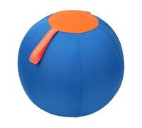 Inflatable Dog Toy - Outdoor Pet Enrichment Ball | Blue Wear Resistant Play Toy for Large Dogs, Interactive Recovery Ball for Swimming Pool
