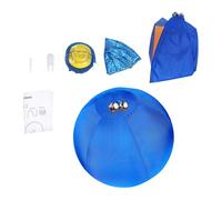 Inflatable Dog Toy Set 18inch Herding Set For Dogs And Horses Durable Water Proof Dog Toy Layer Large Interactive Pet Play For Cattle Dogs And All Herding Breeds 45cm ByT114 (Blue, A)