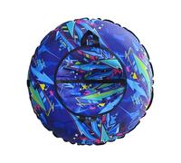Inflatable Donut for Sled, 104 cm Inflatable Raft with Handles | Sledge for Children and Adults, for Outdoor Winter Activities Camping and Fun