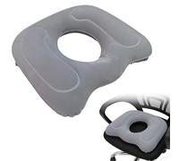 Inflatable Donut Pillow, Ring Donut Cushion, Hemorrhoid Cushion(Gray)