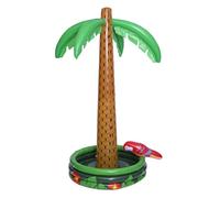 Inflatable Drink Cooler - Bubble Palm Tree Decoration, Floating Party Toy | Bright Pool Centrepiece Increases the Theme of Iceland, Large Palm Design for Summer Beach Displays Accessory