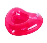 Inflatable Drink Holder,Pool Drink Floats - Heart Design Lightweight PVC Poolside Tray for Beach Parties Lake Vacation Summer Spa River Water Activities Hot Tub