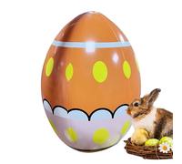 Inflatable Easter Egg - 16 Inch PVC Outdoor Decoration, Fun Holiday Party Inflatable, Garden Lawn Festive Ornament | Colorful Spring Party Decor for Easter Egg Search with the Whole Family