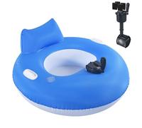 Inflatable Electric Pool Float Chair with 2 Strong Motors for Enjoyable Water Activity Thin Water Lounger