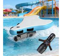 Inflatable Electric Surfboard with 500W Motor, 3-7 km/h Speed, Dual-Mode, Underwater Scooter Attachment for Adults