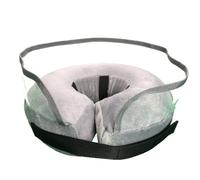 Inflatable Elizabethan Collar | Quick Drying Adjustable Sleeve Cover | Inflatable Donut for Dogs | Post-Operative Recovery Protection Neck Licking Wounds after Steril